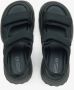 Estro Zwarte Sportieve Sandalen voor Dames met Dikke Zool ES8 Er00115498 Black Dames - Thumbnail 5