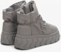 Estro Dames Bont Gevoerde Snowboots in Grijs Er00114220 Gray Dames - Thumbnail 5