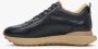 Estro Dames Zwarte & Beige Sneakers gemaakt van Echt Leer met Bont voor de Winter Er00114134 Black Dames - Thumbnail 3