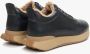 Estro Dames Zwarte & Beige Sneakers gemaakt van Echt Leer met Bont voor de Winter Er00114134 Black Dames - Thumbnail 5