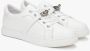 Estro Witte Premium Leren Lage Sneakers voor Vrouwen White Dames - Thumbnail 2