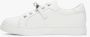 Estro Witte Premium Leren Lage Sneakers voor Vrouwen White Dames - Thumbnail 3