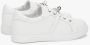 Estro Witte Premium Leren Lage Sneakers voor Vrouwen White Dames - Thumbnail 5