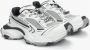 Estro Witte sneakers voor dames met zwarte details en een chunky platform ES8 Er00115887 White Dames - Thumbnail 2