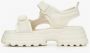 Estro Dames Witte Sportieve Sandalen met Dikke Zool ES8 Er00115497 White Dames - Thumbnail 2