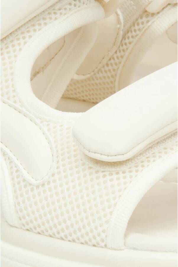 Estro Dames Witte Sportieve Sandalen met Dikke Zool ES8 Er00115497 White Dames