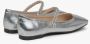 Estro Zilveren Mary Jane Dames Ballet Flats met Decoratieve Band Gray Dames - Thumbnail 4