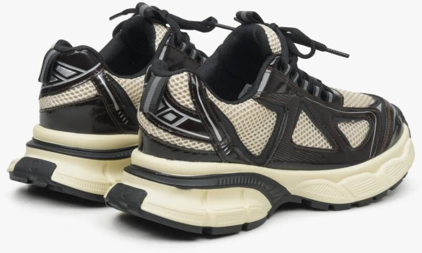 Estro Dames Zwarte & Beige Sneakers met een Flexibele Platform ES 8 Er00114597 Black Dames