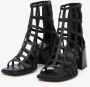 Estro Dames Zwarte Blokhak Gladiator Sandalen Er00111350 Black Dames - Thumbnail 3