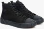 Estro Heren Zwarte High-Top Winter Sneakers Er00112051 Black Heren - Thumbnail 2