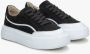 Estro Dames Zwarte Lage Sneakers gemaakt van Echt Italiaans Velours Er00115652 Black Dames - Thumbnail 2