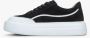 Estro Dames Zwarte Lage Sneakers gemaakt van Echt Italiaans Velours Er00115652 Black Dames - Thumbnail 3