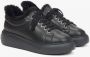 Estro Zwarte Lage Winter Sneakers voor Dames met Bontvoering Black Dames - Thumbnail 2