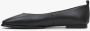 Estro Dames Zwarte Leren Ballet Flats Er00115274 Black Dames - Thumbnail 2