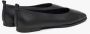 Estro Dames Zwarte Leren Ballet Flats Er00115274 Black Dames - Thumbnail 4