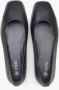 Estro Dames Zwarte Leren Ballet Flats Er00115274 Black Dames - Thumbnail 5