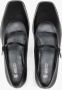 Estro Dames Zwarte Leren Ballet Flats met Gesp Er00114684 Black Dames - Thumbnail 5