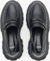 Estro Dames Zwarte Leren Loafers Er00113815 Black Dames - Thumbnail 6