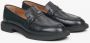 Estro Dames Zwarte Leren Loafers Er00115646 Black Dames - Thumbnail 2