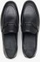 Estro Zwarte Damesloafers van Echt Leer met een Ketting Er00115616 Black Dames - Thumbnail 5