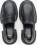 Estro Dames Zwarte Leren Loafers gemaakt van Echt Leer met Zilveren Versieringen Er00113788 Black Dames - Thumbnail 6