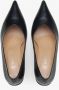 Estro Dames Zwarte Echte Leren Pumps met Puntige Neus Er00115104 Black Dames - Thumbnail 4