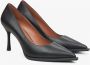 Estro Dames Zwarte Echte Leren Pumps Met Puntige Neus Er00115740 Black Dames - Thumbnail 3