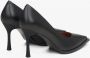 Estro Dames Zwarte Echte Leren Pumps Met Puntige Neus Er00115740 Black Dames - Thumbnail 4