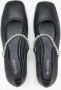 Estro Zwarte Mary Jane Dames Ballet Flats met Decoratieve Band Black Dames - Thumbnail 5