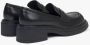 Estro Zwarte Penny Loafers voor dames met vierkante hak Black Dames - Thumbnail 5