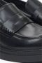 Estro Zwarte Penny Loafers voor dames met vierkante hak Black Dames - Thumbnail 6