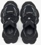 Estro Zwarte sneakers voor vrouwen met witte details en een chunky platform ES8 Er00115886 Black Dames - Thumbnail 4