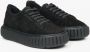 Estro Zwarte Velours Lage Winter Sneakers Er00115651 Black Dames - Thumbnail 2