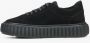 Estro Zwarte Velours Lage Winter Sneakers Er00115651 Black Dames - Thumbnail 3