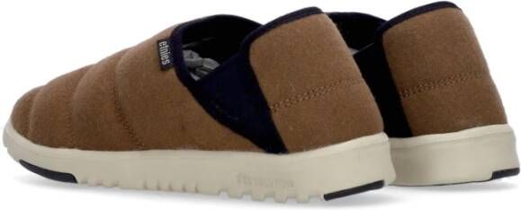 Etnies Bruine Slip-on Skate Schoenen met Elastische Banden Brown Heren