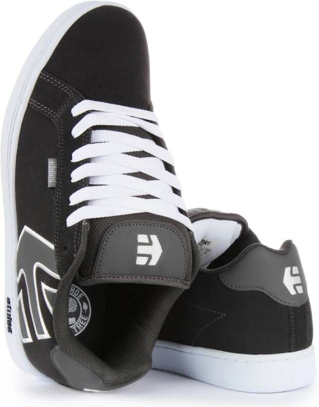 Etnies Klassieke Zwarte Grijze Sneakers Voor Mannen Black Heren