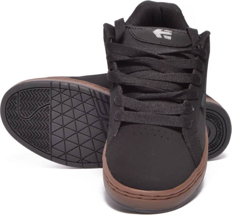 Etnies Lage Profiel Vetersneakers in Zwart Grijs Gum Black Heren