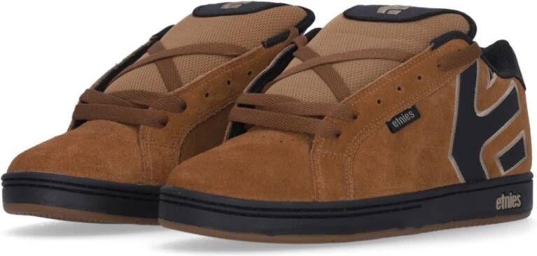 Etnies Skate Schoenen Bruin Zwart Tan Brown Heren