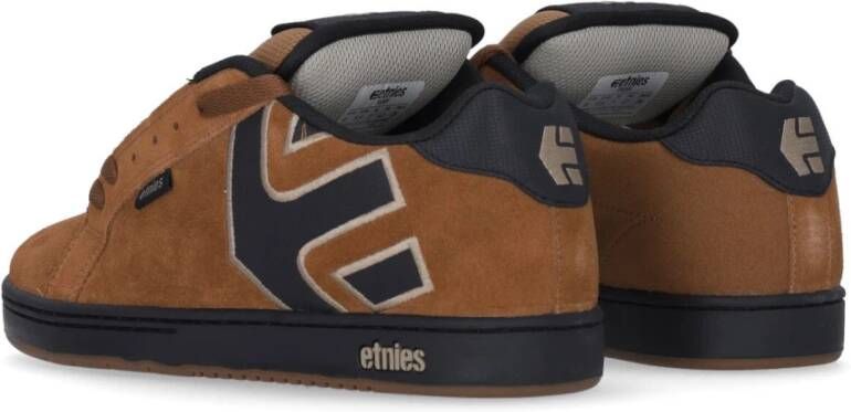 Etnies Skate Schoenen Bruin Zwart Tan Brown Heren