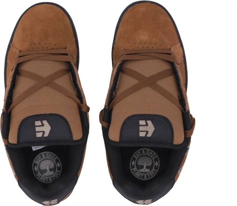 Etnies Skate Schoenen Bruin Zwart Tan Brown Heren