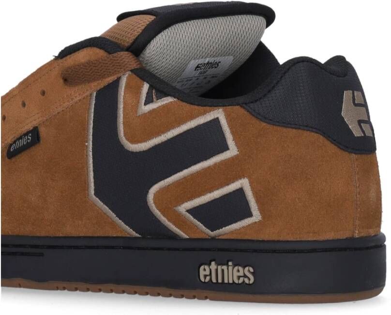 Etnies Skate Schoenen Bruin Zwart Tan Brown Heren