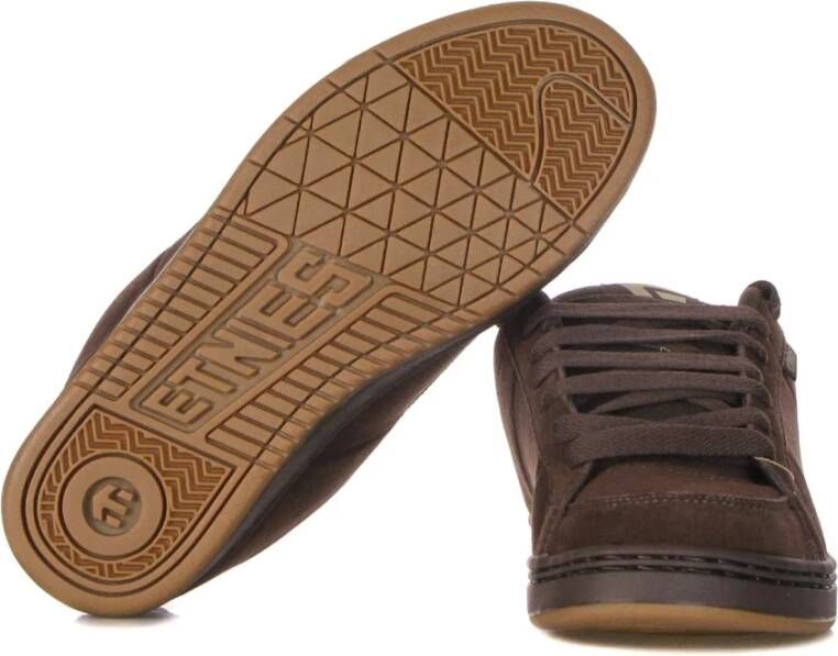 Etnies Skate Schoenen Bruin Zwart Tan Stijlvol Ontwerp Brown Heren