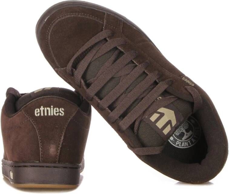 Etnies Skate Schoenen Bruin Zwart Tan Stijlvol Ontwerp Brown Heren