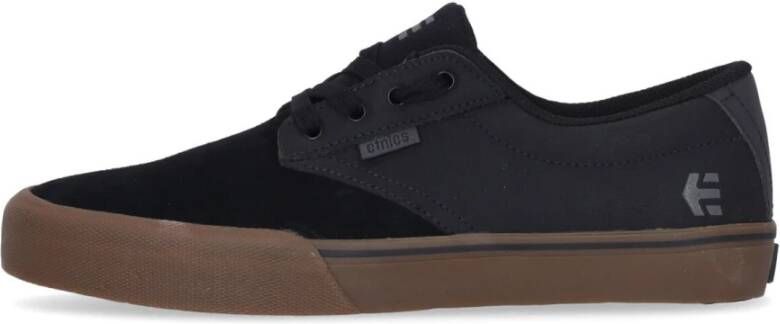 Etnies Zwarte Gum Skate Schoenen met Vetersluiting Black Heren