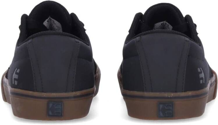 Etnies Zwarte Gum Skate Schoenen met Vetersluiting Black Heren