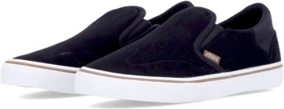 Etnies Zwart Wit Gum Slip-On Skate Schoenen Black Heren