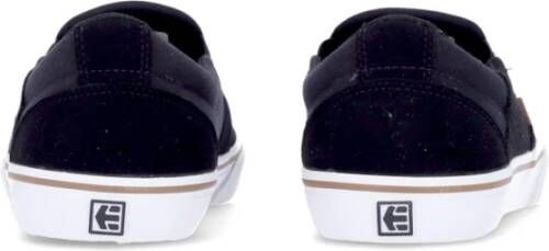 Etnies Zwart Wit Gum Slip-On Skate Schoenen Black Heren