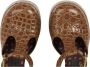 ETRO Bruine Krokodillenprint Mary Jane Sandalen Brown Dames - Thumbnail 3