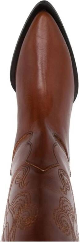 ETRO Cowboy Boots Brown Dames