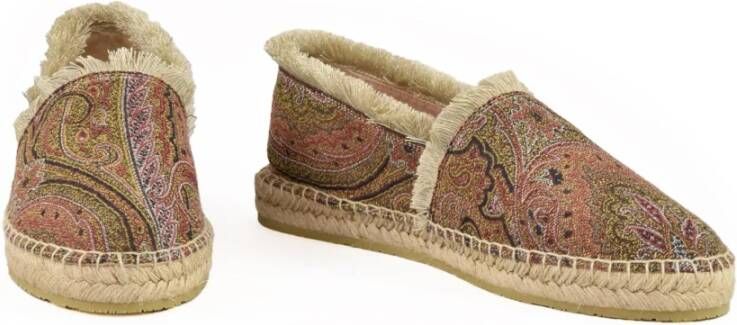 ETRO Espadrilles met rubberen zool Multicolor Dames